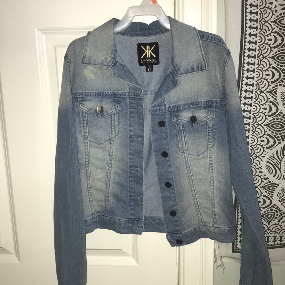 Kardashian Kollection Jean Jacket